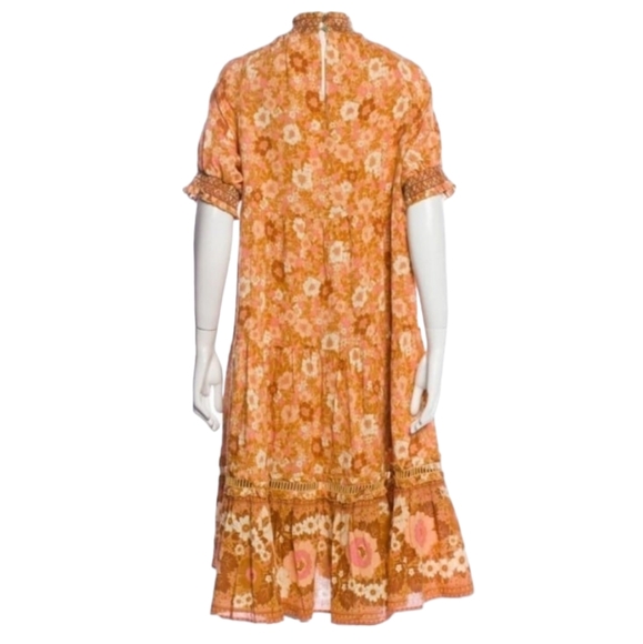 Spell and the Gypsy Anne Organic Cotton Midi Dress - Picture 5 of 7